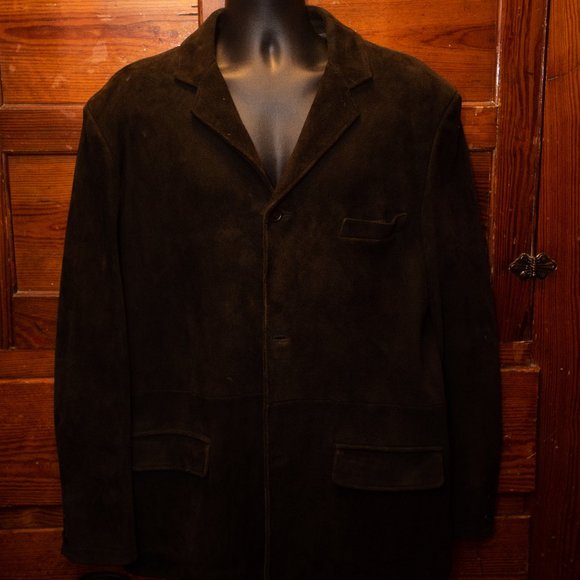 Banana Republic Other - Banana Republic brown suede like-new jacket